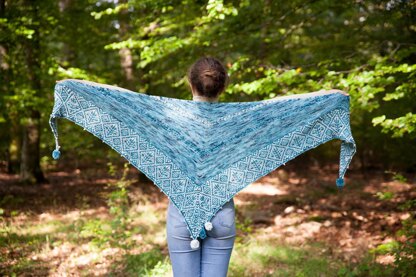 Azulejos Shawl