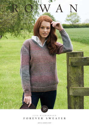 Forever Sweater in Rowan Felted Tweed Colour (DE) - Downloadable PDF