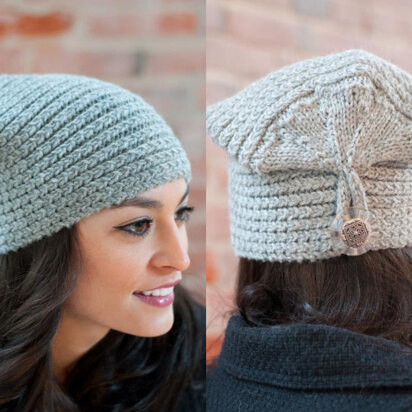 Button Flap Hat in Plymouth Homestead - F554