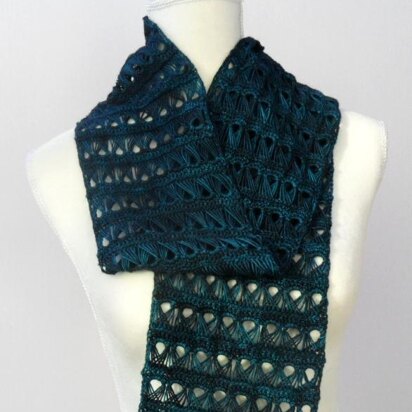 Broomstick Lace Scarf