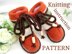PATTERN Knit Baby Shoes Baby Boy Autumn Forest