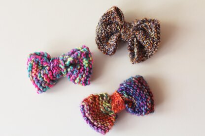 Knitted Bows