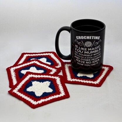 Star Spangled Coasters