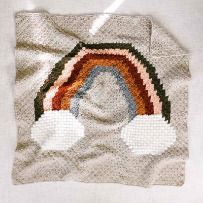 Over the Rainbow C2C Blanket