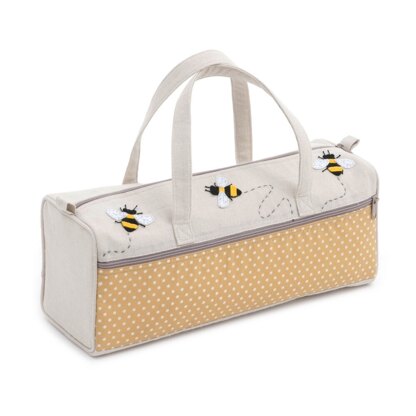 Groves Bumble Bee Appliqué Knitting Bag