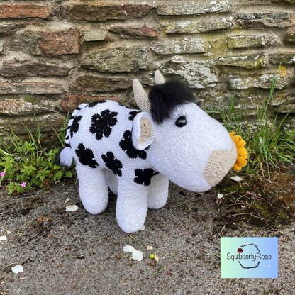 Bluebell the African flower cow.