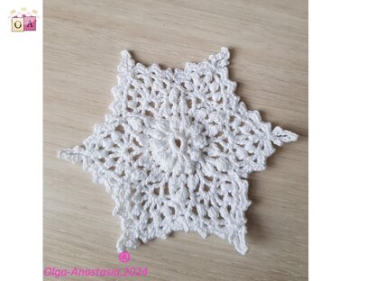 Crochet snowflake 37