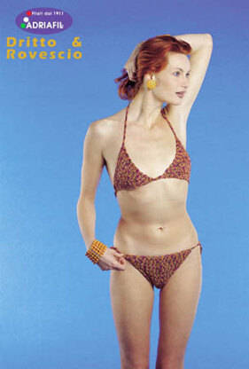 Rio Bikini in Adriafil Blu Caribe - Downloadable PDF