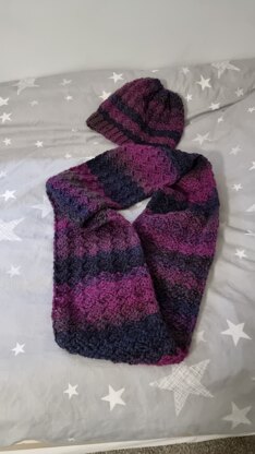 Infinity Scarf and hat