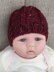 Kelsey – baby’s 5x1 rib beanie