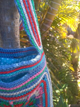 Carnival Granny Square Bag