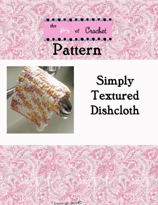 Simple Textured Dishcloth