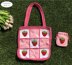 STRAWBERRY TOTE BAG and Pouch