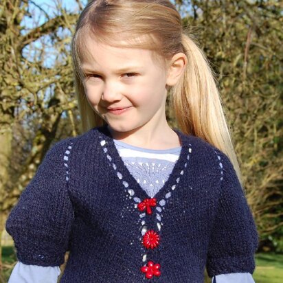 Gaugeless for girls cardigan