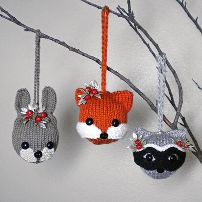 Woodland Animal Ornaments