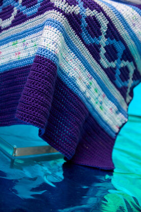 Below Blanket in Universal Yarn Cotton Supreme & Cotton Supreme Speckles - Downloadable PDF