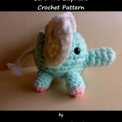 Echo The Elephant | Crochet Amigurumi Stuffed Toy Pattern