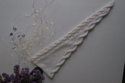 Rose and Pearls Scarf