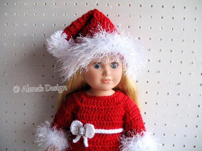 Christmas Doll Outfit