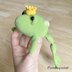 Fernando the Frog Prince Amigurumi Crochet Pattern by erinmaycrochet