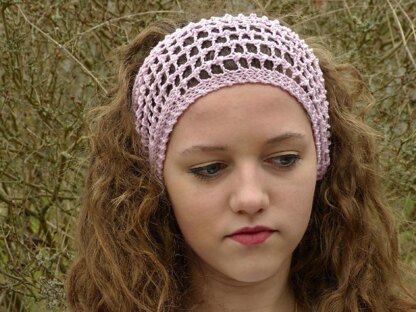 Filet Lace Headband