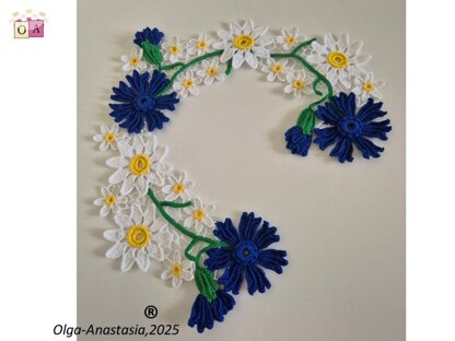 Detachable lace collar crochet Summer