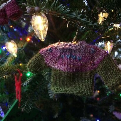 Sweater Ornament