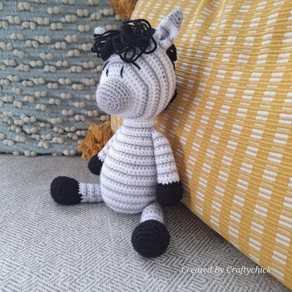 Zinnie the Baby Zebra