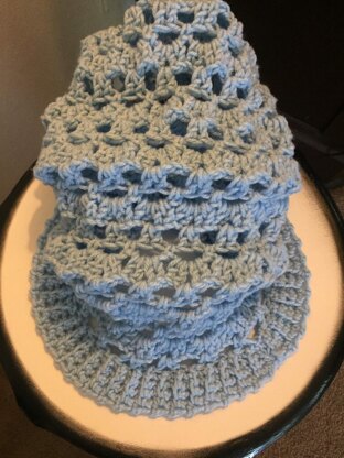 Blue Seuss Slouchy Hat