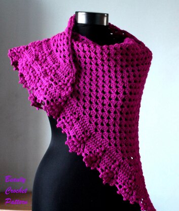 Raspberry Shawl