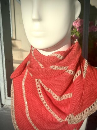 Red Line Shawl