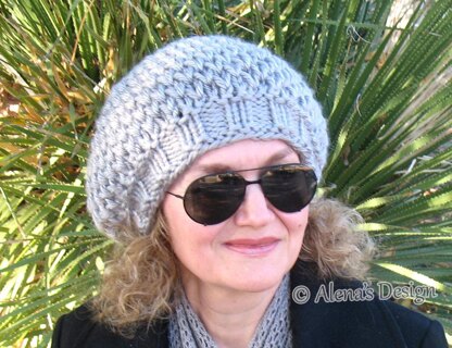 Honeycomb Slouchy Hat