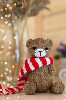 Little bear knitting pattern