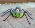 Pumpkin Spider Amigurumi. Green Pumpkin. Halloween Decor