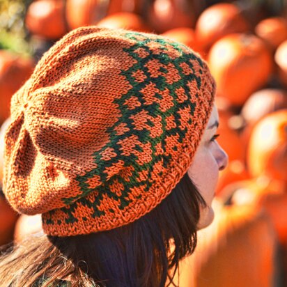 Tangled Pumpkin Vines Hat