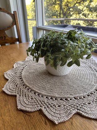 Aster Crochet Rug and Doily Pattern