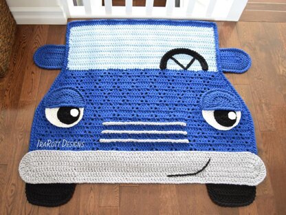 Jimmy The Hybrid Car Rug