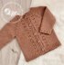 Dimples Top Down Cardigan - P291