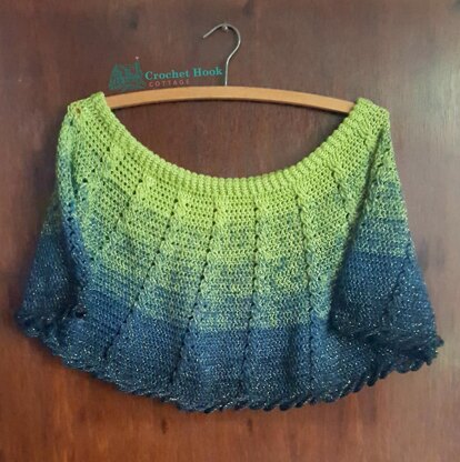 Short Cable Poncho