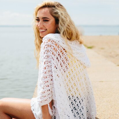 On Cloud 9 Hooded Poncho