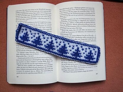 Winter bookmark