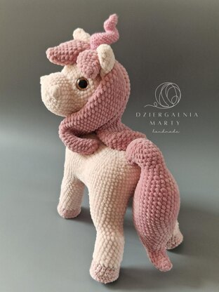 Pattern 2in1 horse and unicorn