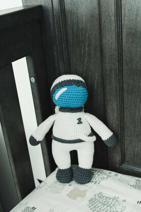 Astronaut Amigurumi in Lion Brand Feels Like Butta - M20412 FB - Downloadable PDF