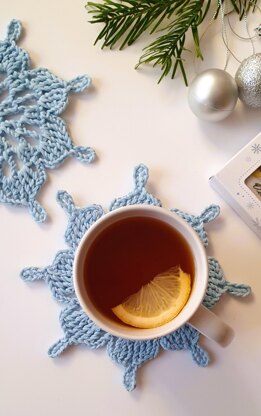 Coaster Snowflake waltz