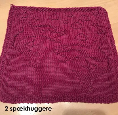 2 spækhuggere/Kille Whale Dishcloth/Karklud