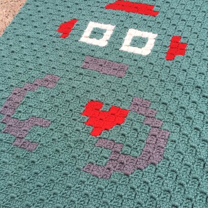 "Beep" (Robot) Lap/Storller blanket