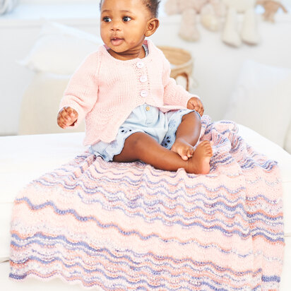 Cardigans and Blanket in Stylecraft Bambino DK & Bambino Prints DK - 10066 - PDF