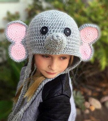 Elephant hat - Ellie