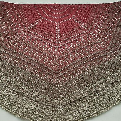 Mystery KAL Shawl (the house cozy) - knitting pattern
