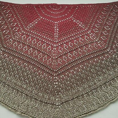 Mystery KAL Shawl (the house cozy)